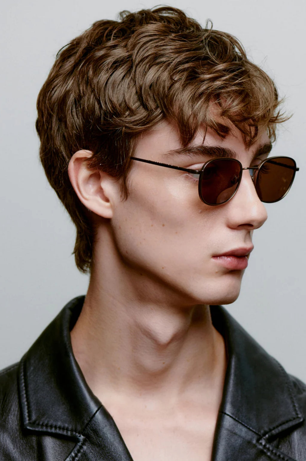 Hello Sunglasses Matte Brown