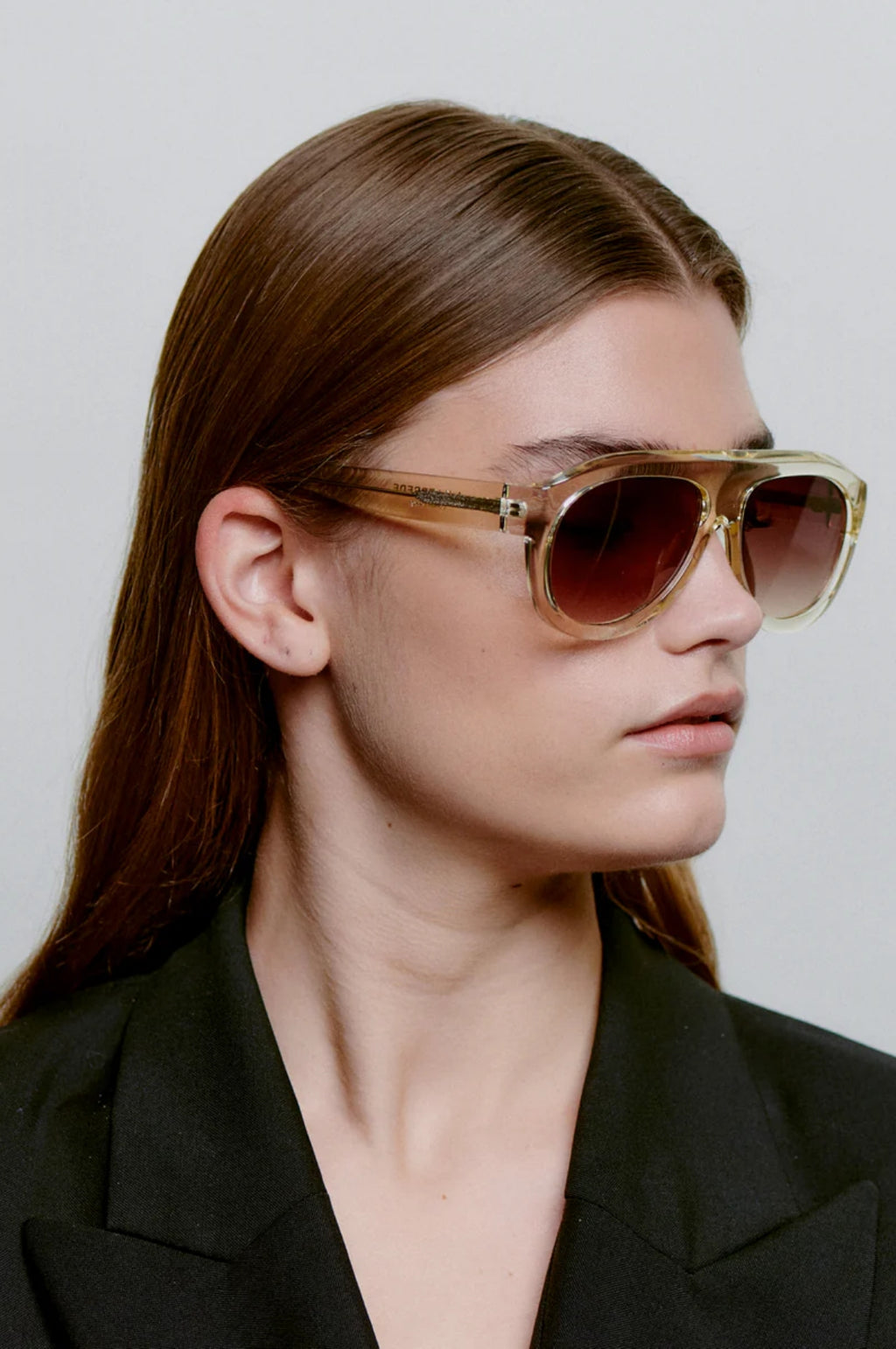 Rio Sunglasses Ecru Transparent