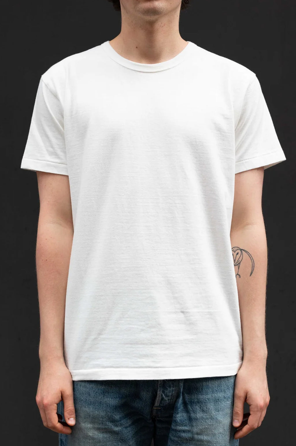 Heavy Duty Crew Neck T-Shirt Navy