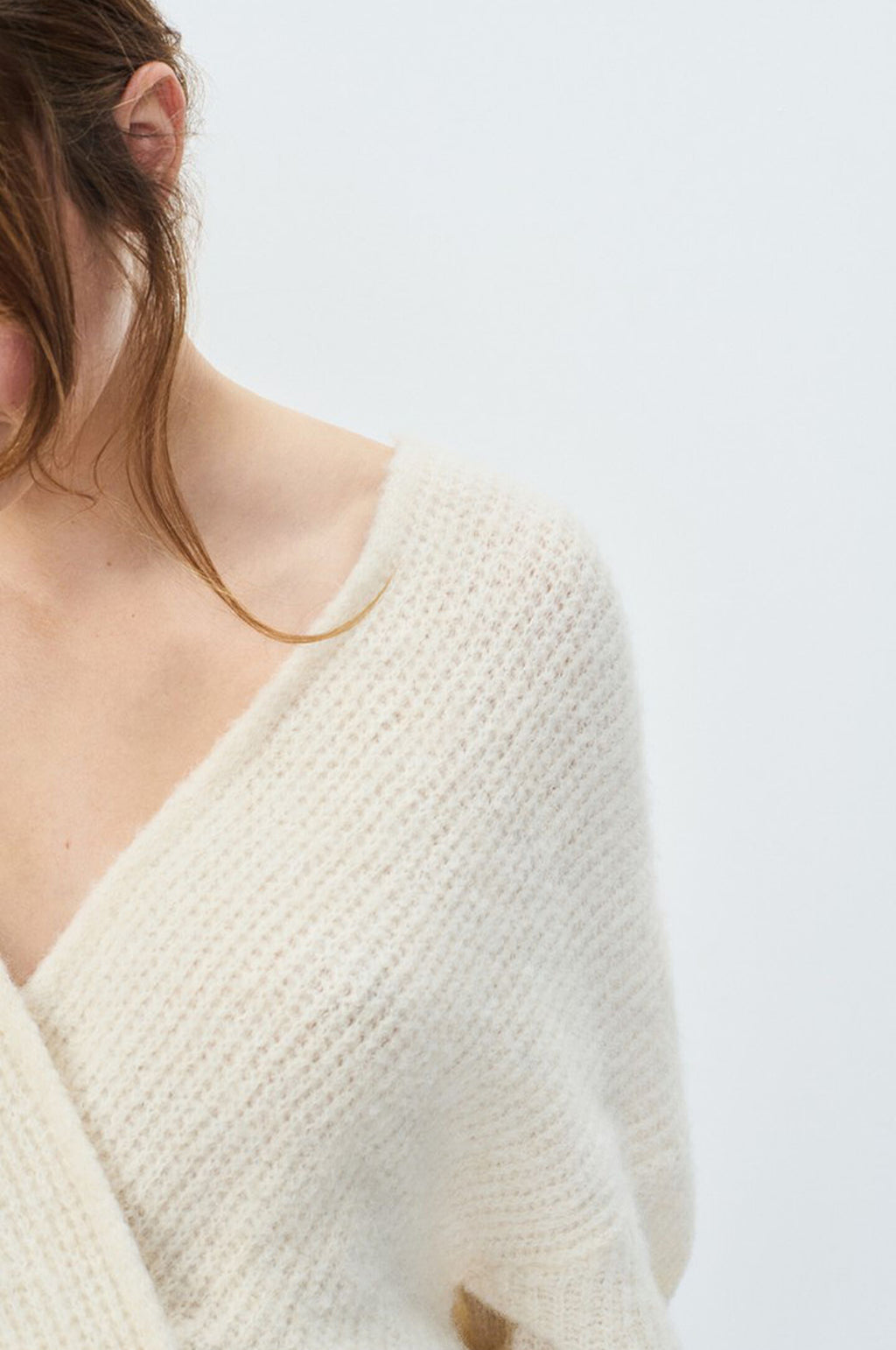 East Cardigan Pearl Melange