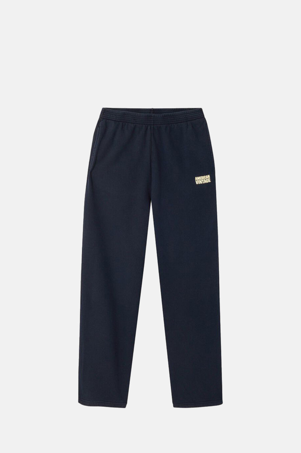 American Vintage Plizzy Sweatpants Vintage Navy.