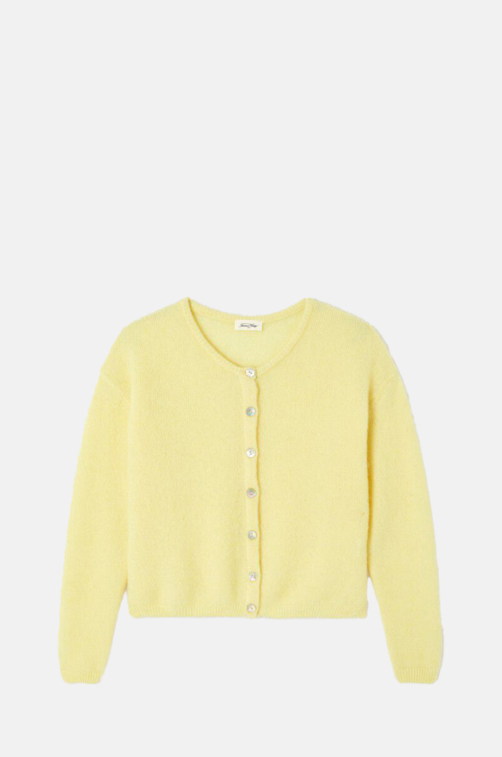 American Vintage Vitow Cardigan Citronnier Chine.