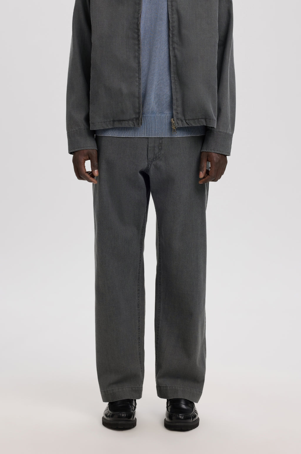 Anrtrygve Selvedge Denim LG Jeans Light Grey Denim