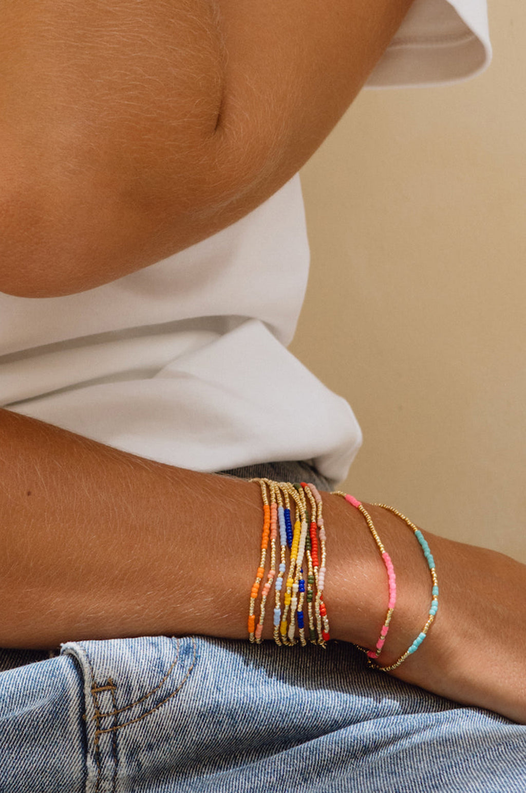 Light Blue Asymmetric Bracelet