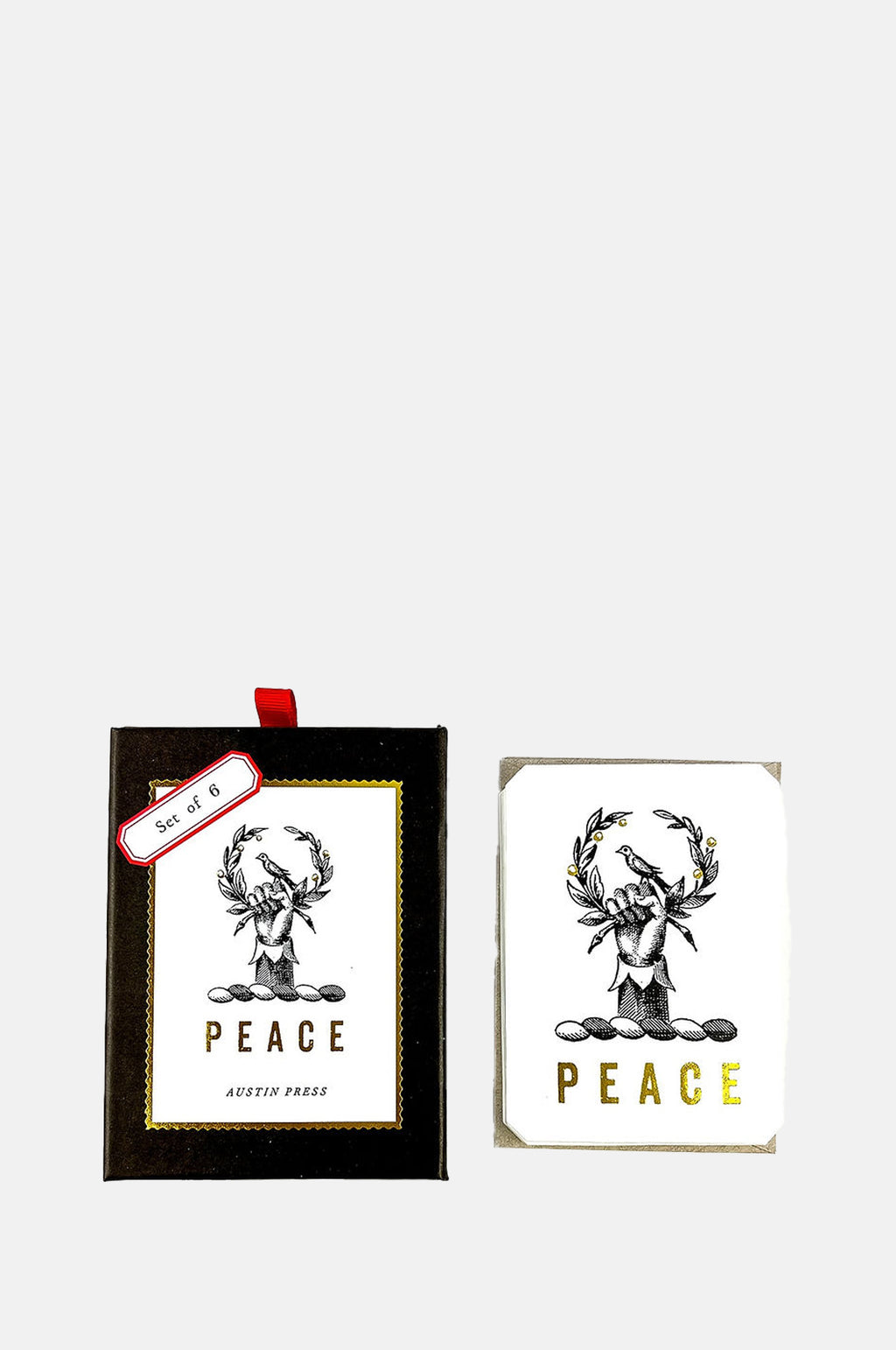 Austin Press Peace Letterpress Set.