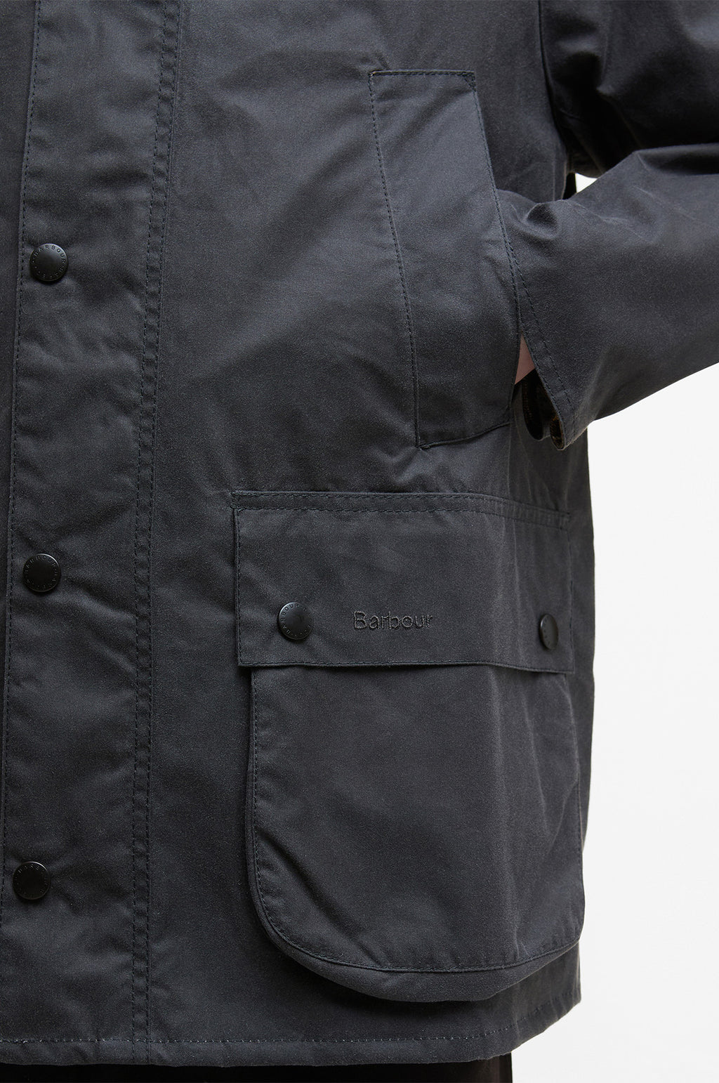 OS Bedale Wax Jacket Grey