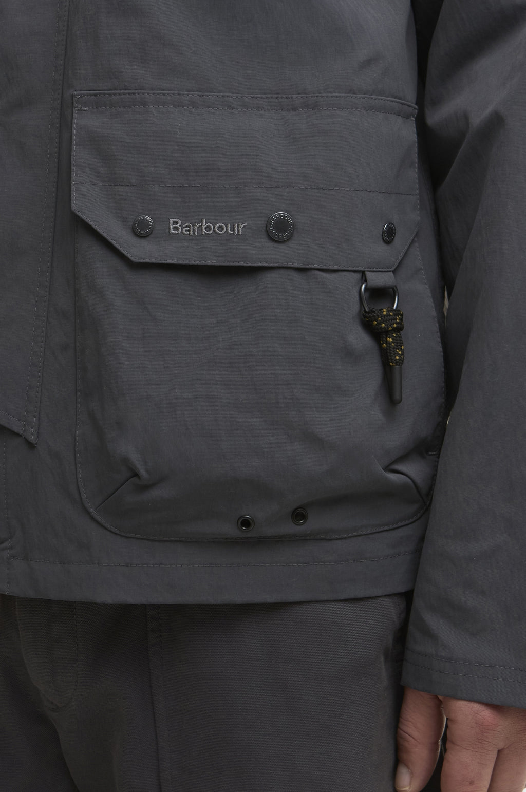 Re-Engineered Casual Chore Jacket Asphalt