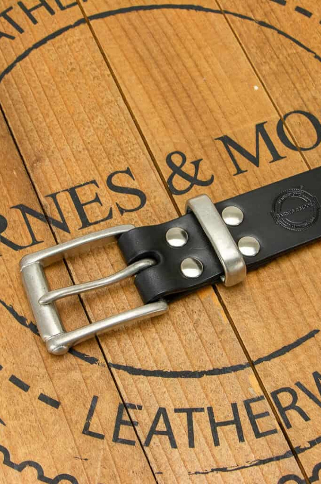 Garrison Belt Harness Leather Black/Nickel