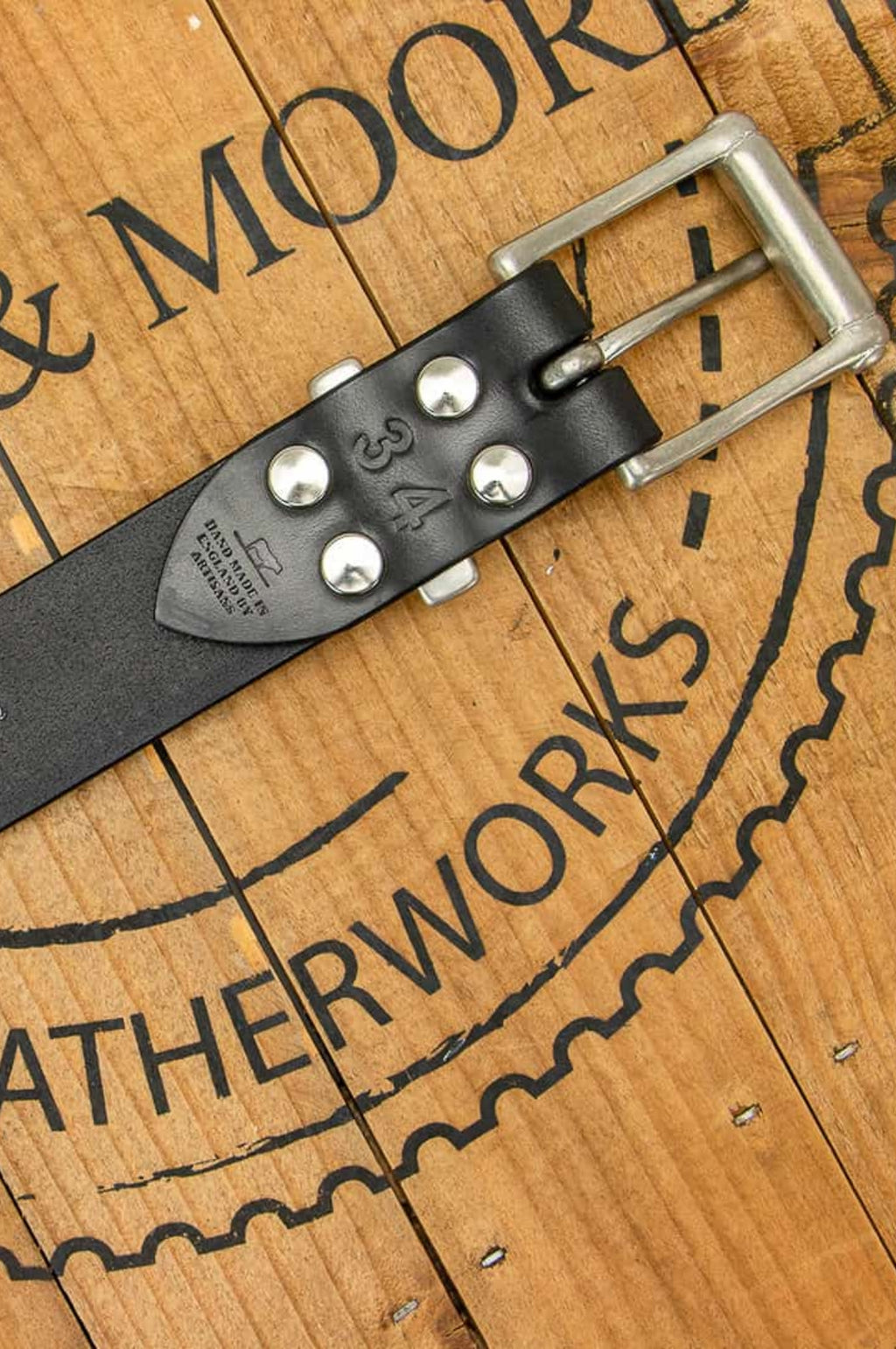 Garrison Belt Harness Leather Black/Nickel