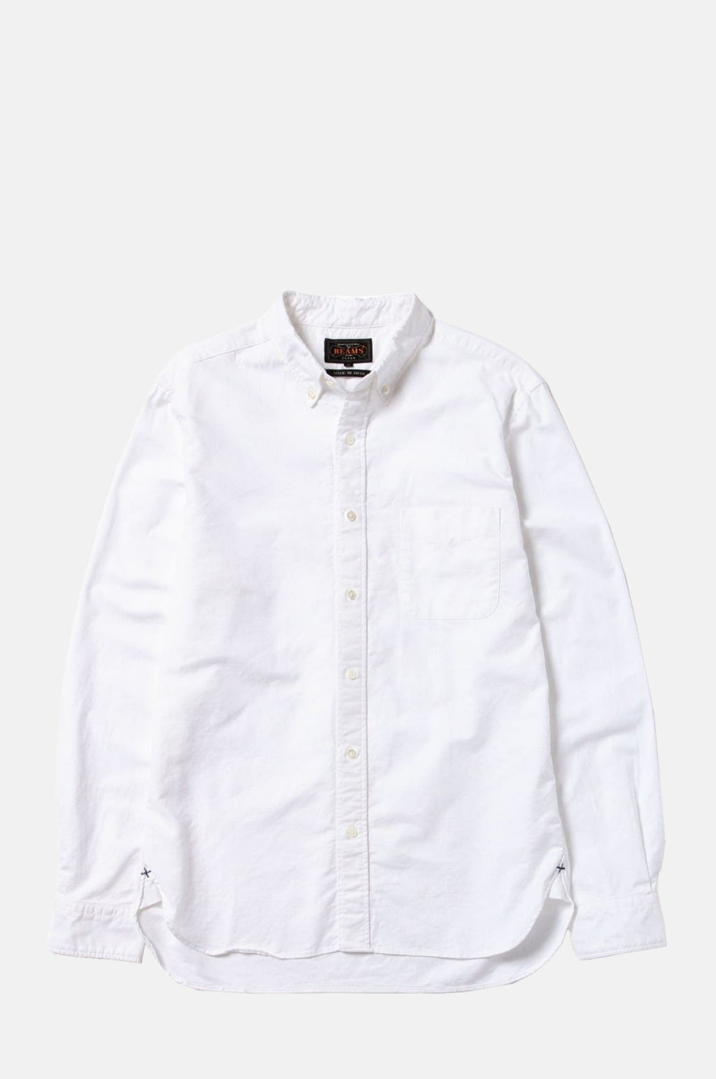 Beams Plus B.D. Oxford White.