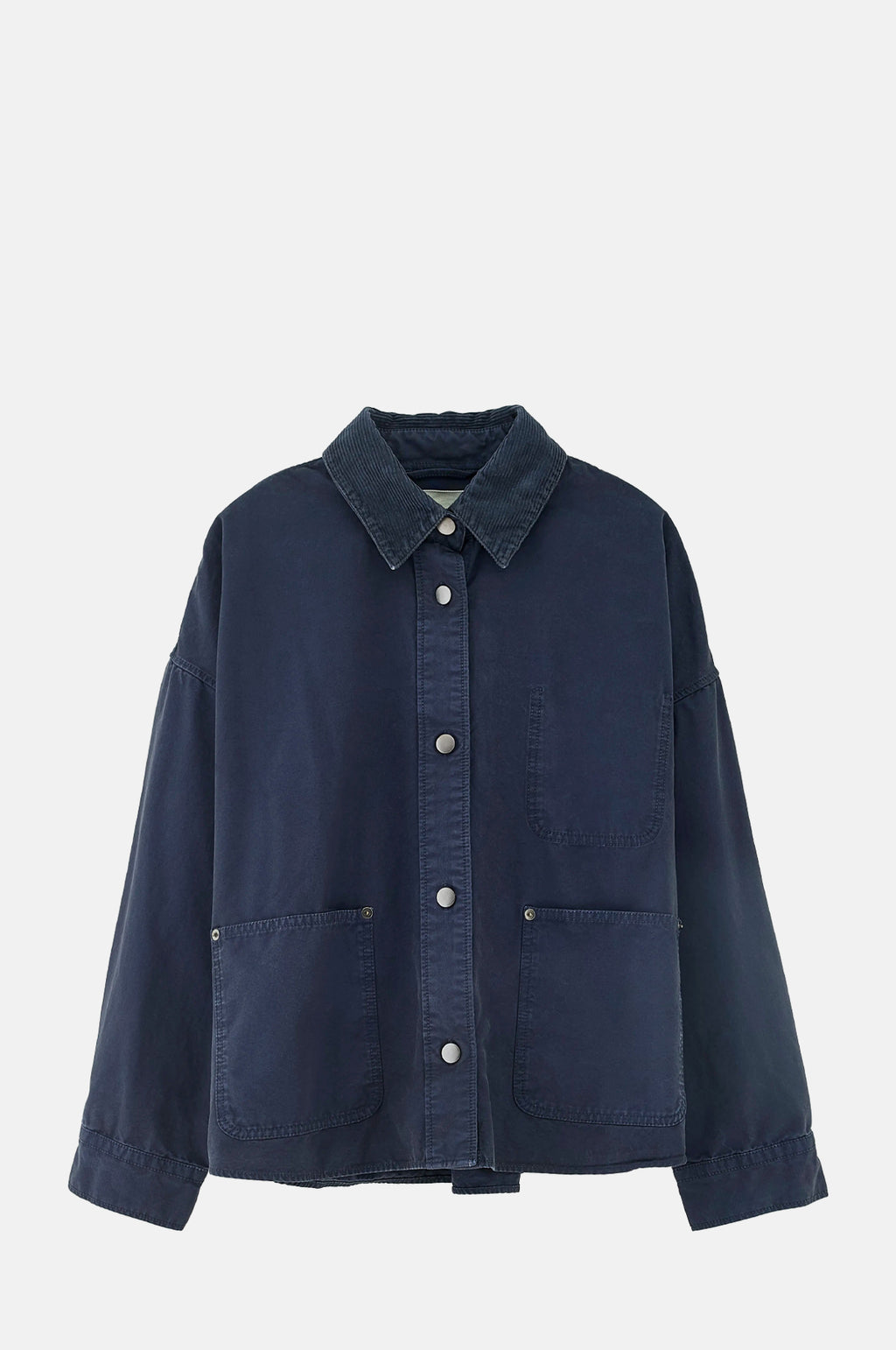 Bellerose Wandy Overshirt Navy.