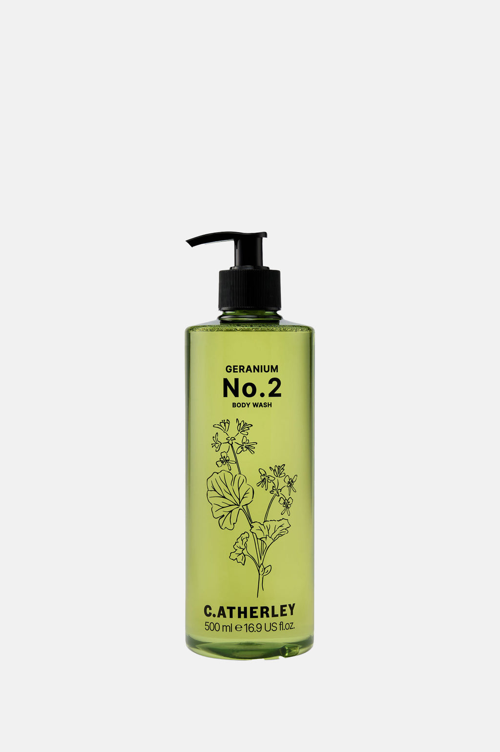 C.Atherley Geranium No.02 Body Wash 500ml.
