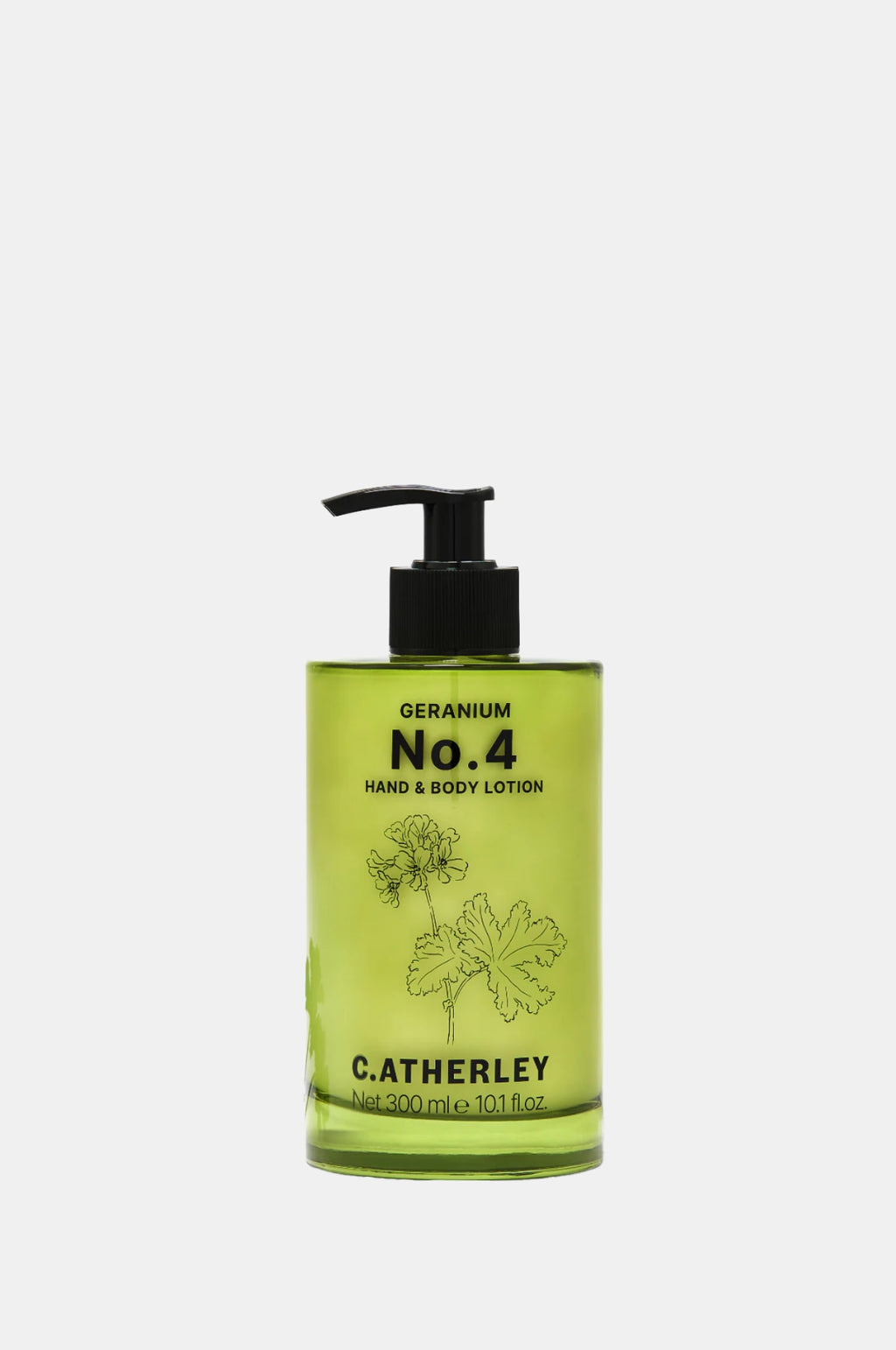 C.Atherley Geranium No.04 Hand & Body Lotion 300ml.