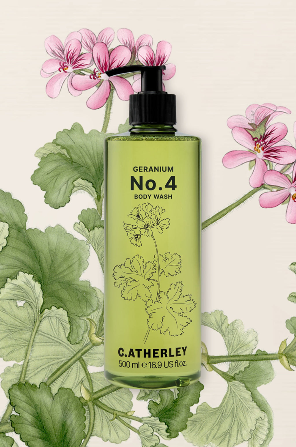 Geranium No.04 Body Wash 500ml