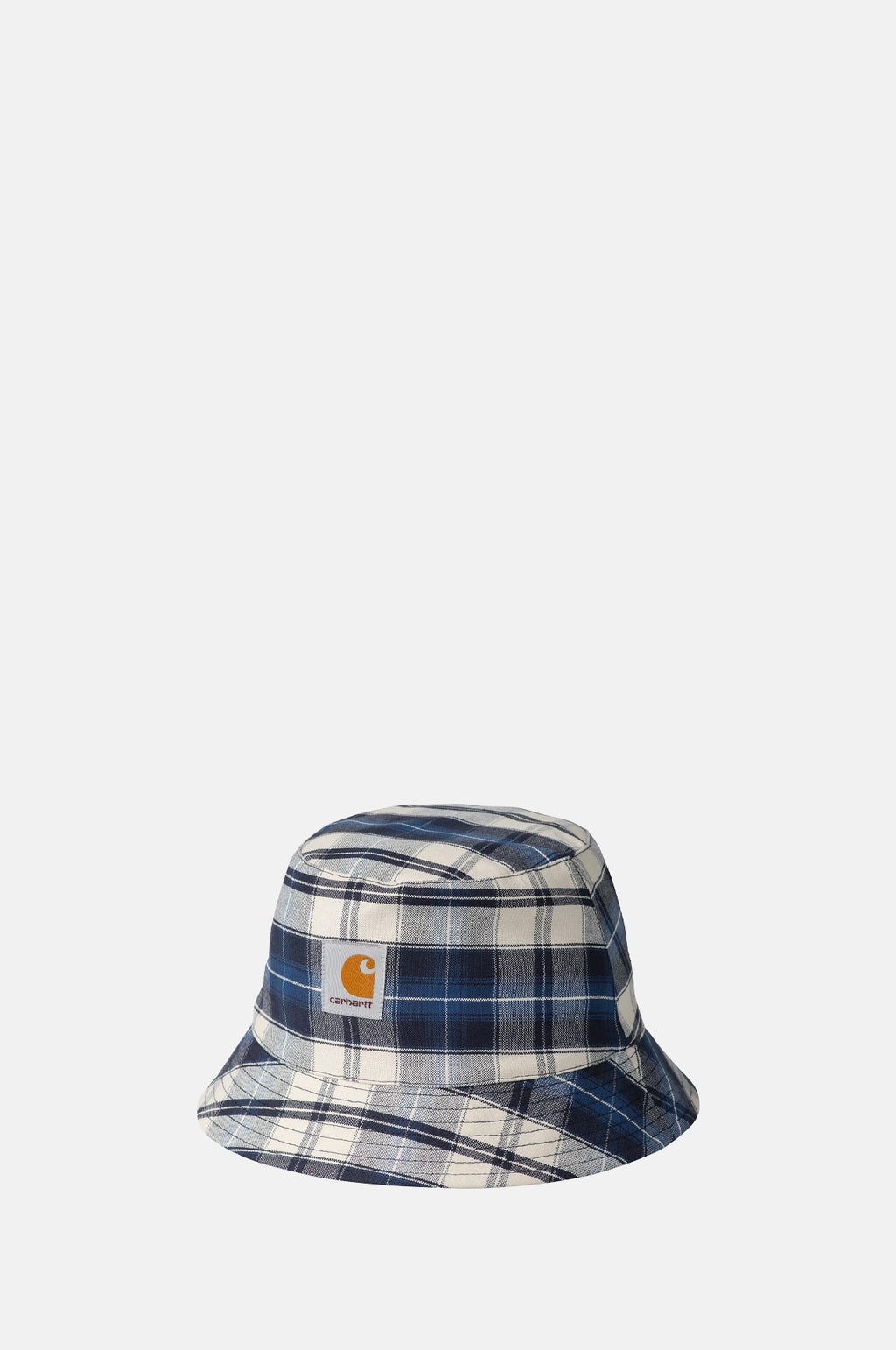 Carhartt Tarbell Bucket Hat Dark Navy White.