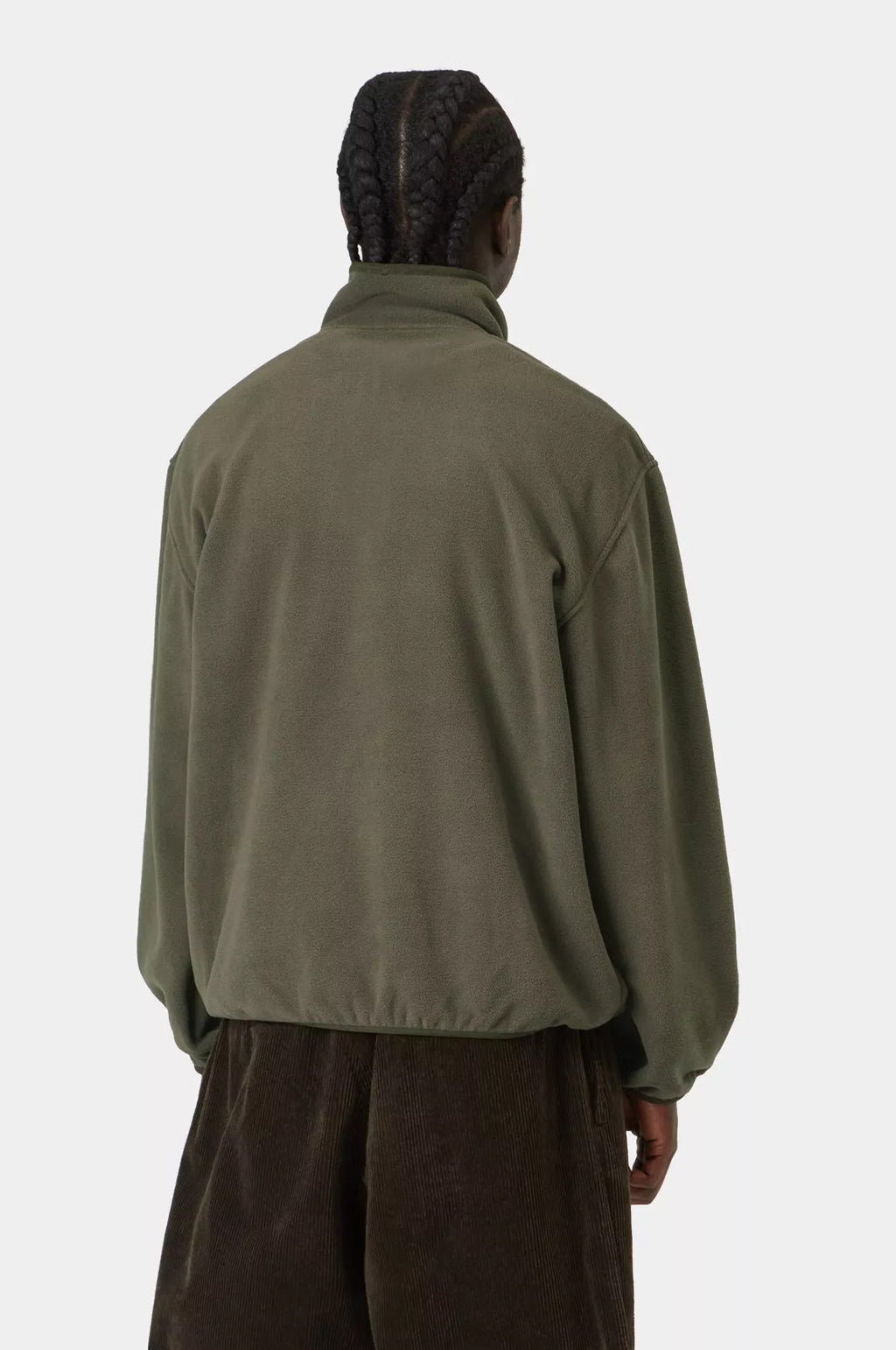 Edmore Half Zip Sweat Cypress/Black