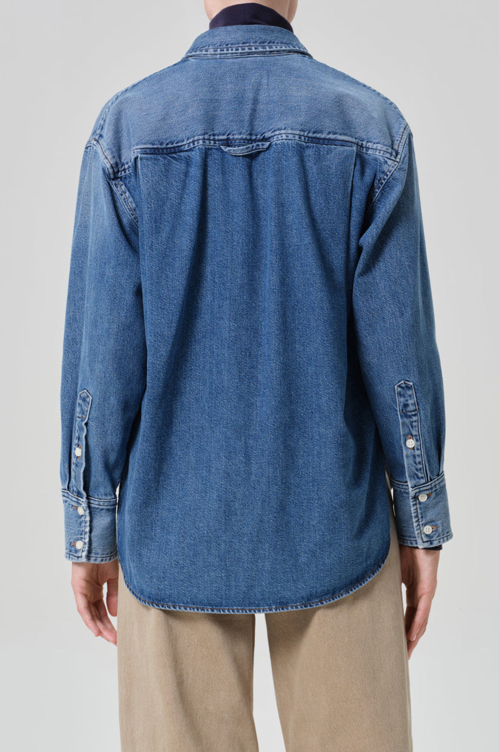 Carter Shirt Chaya Mid/Light Indigo