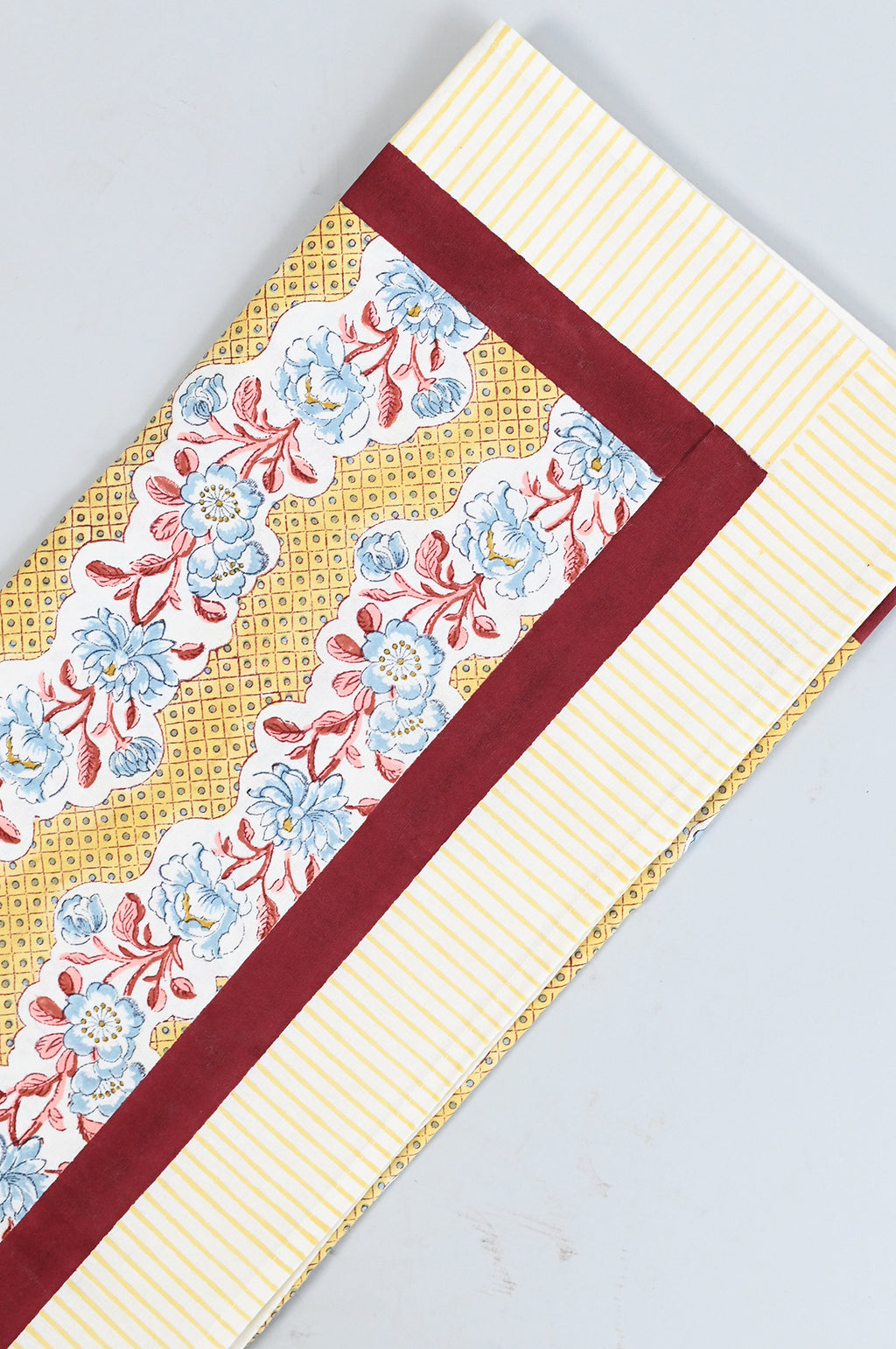 Yellow Blooming Trellis Tablecloth