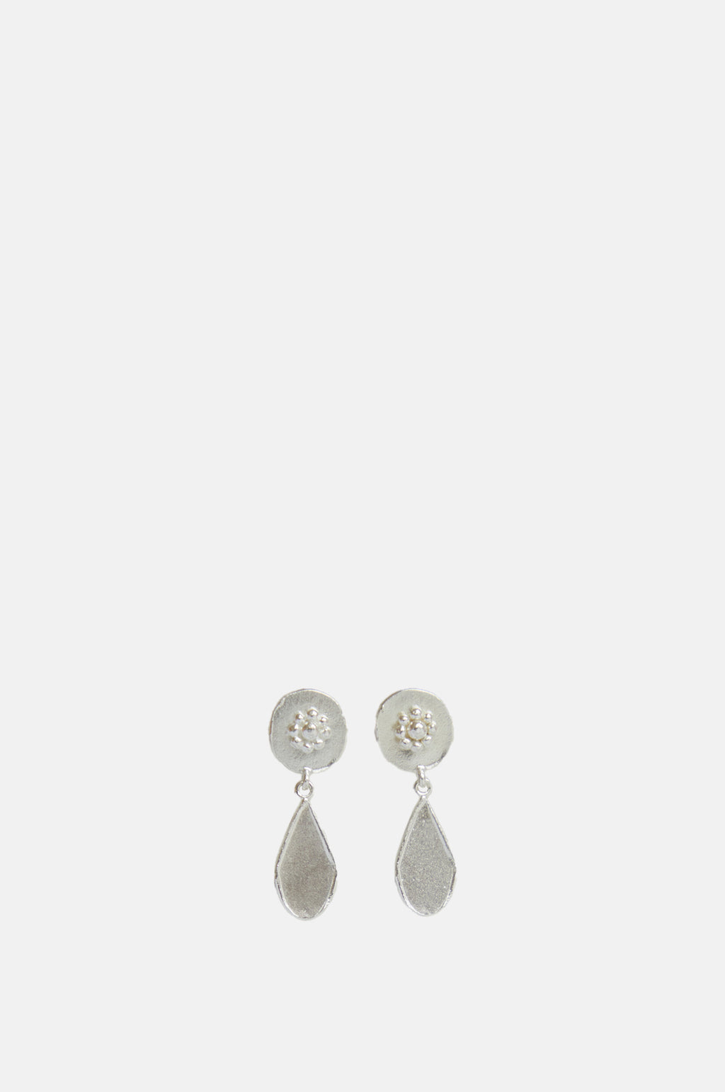 Cristina Junquero Armonia Earrings Silver.