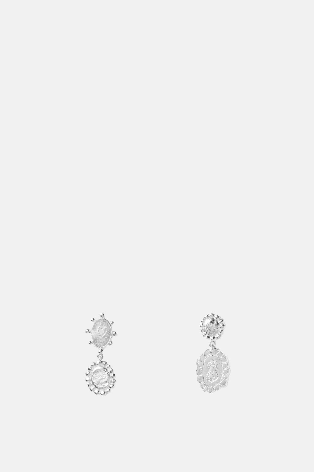 Cristina Junquero Mariana Earrings Silver.