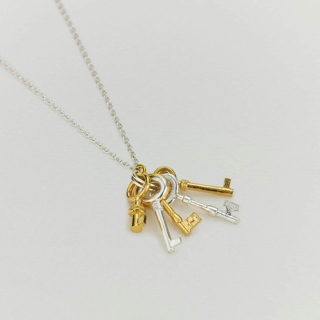 A.M. Bunch of Keys Necklace