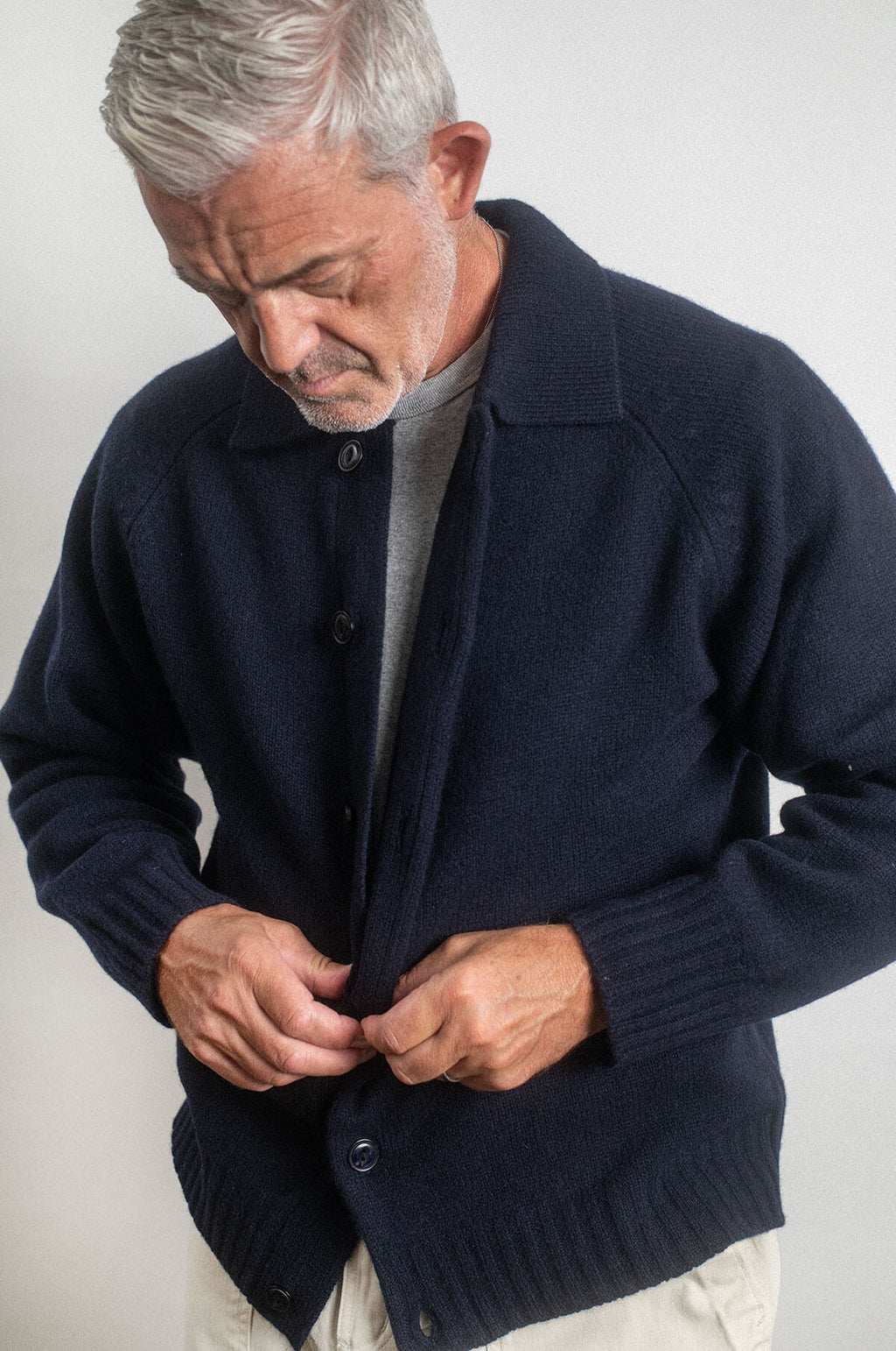 Adams Cardigan Navy