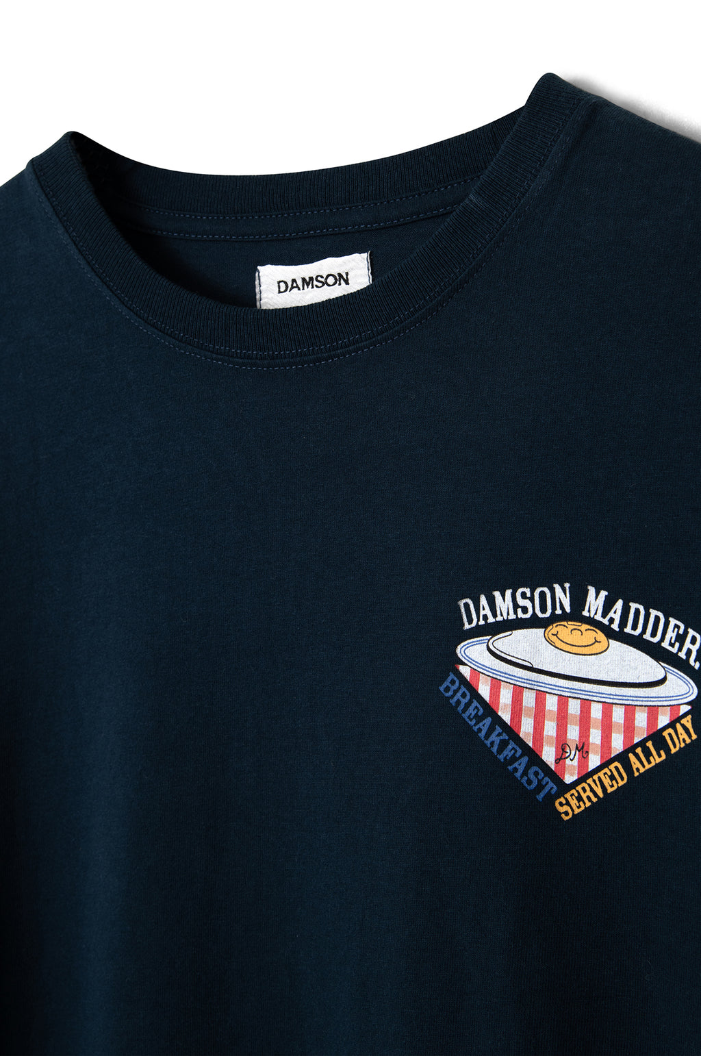 All Day Breakfast Tee Navy