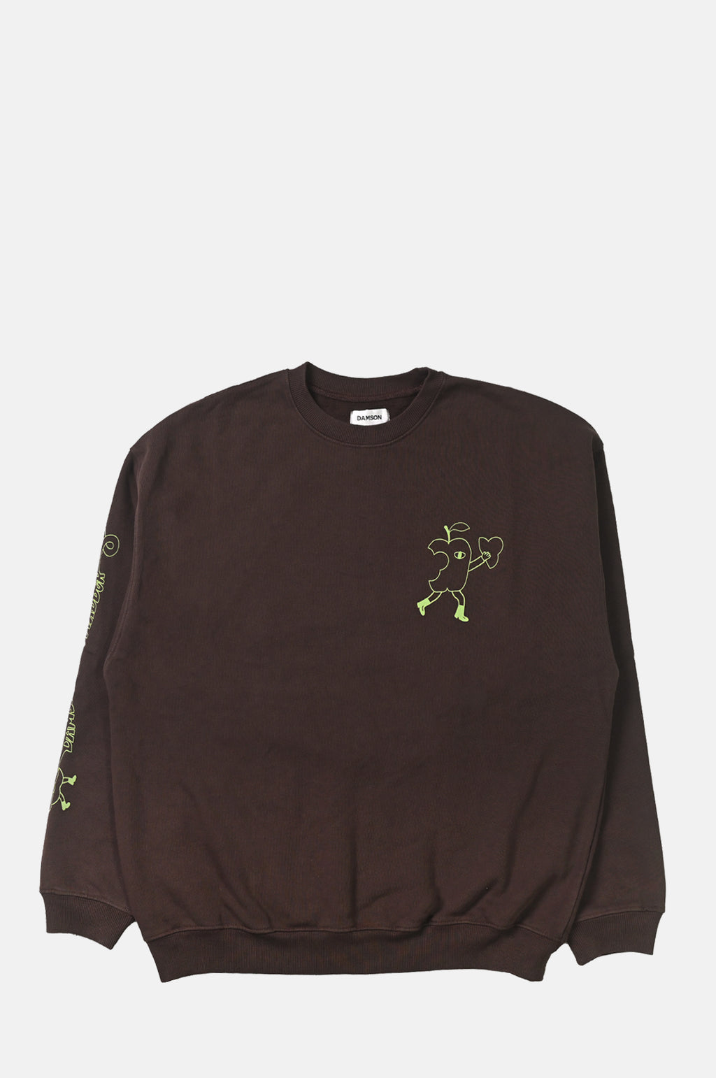 Damson Madder Apple Peel Sweatshirt Choc.