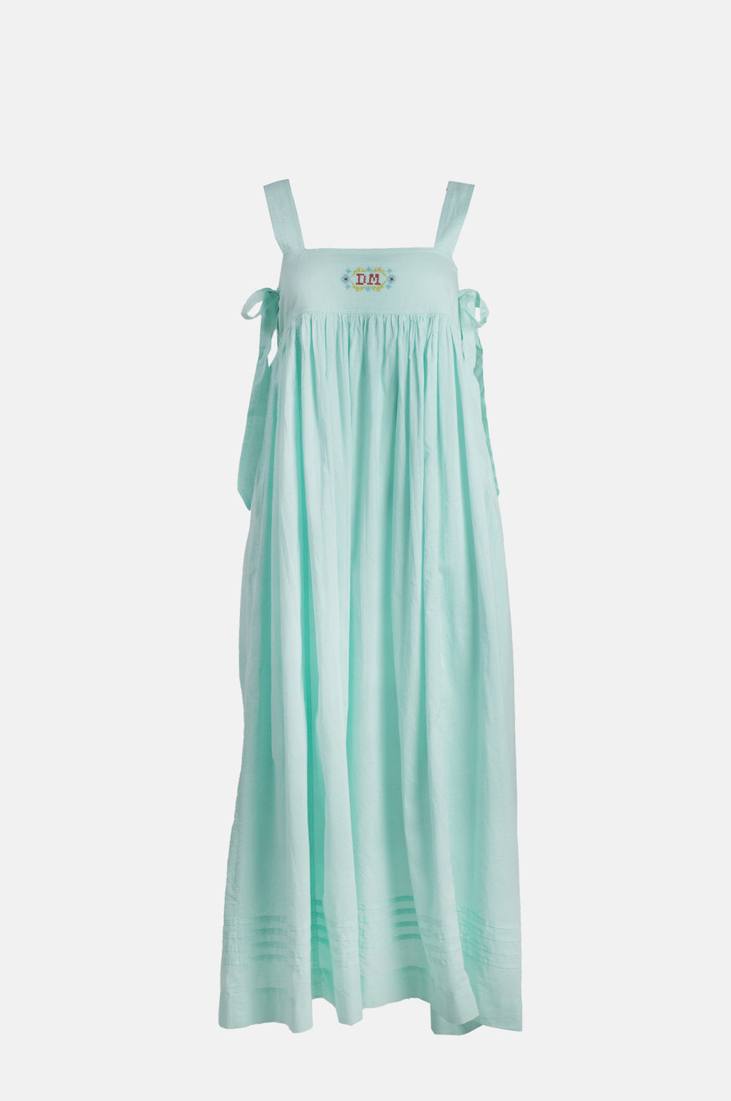 Damson Madder Aspen Midi Night Dress Mint.