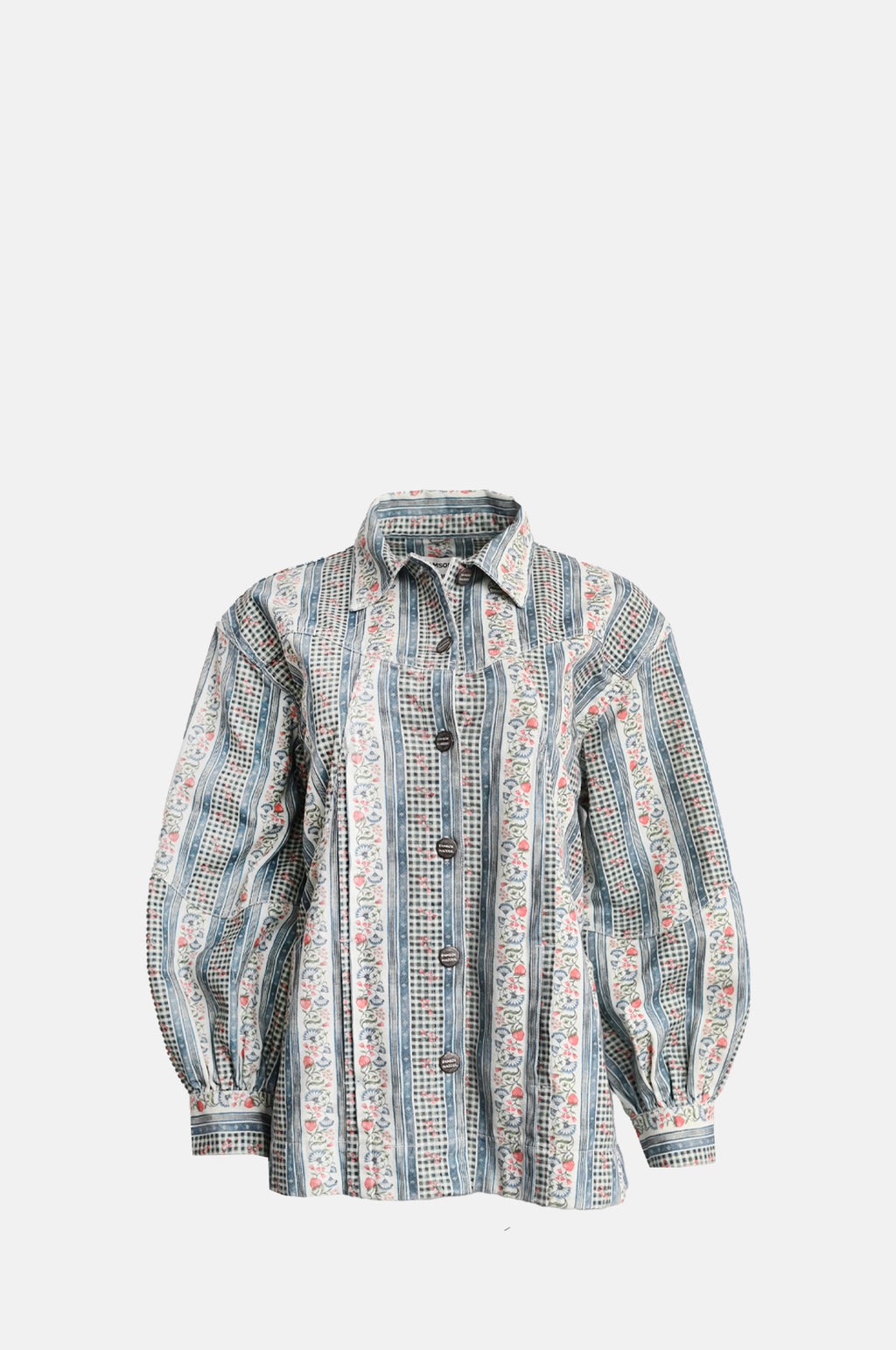 Damson Madder Baxter Jacket Wallpaper Floral.