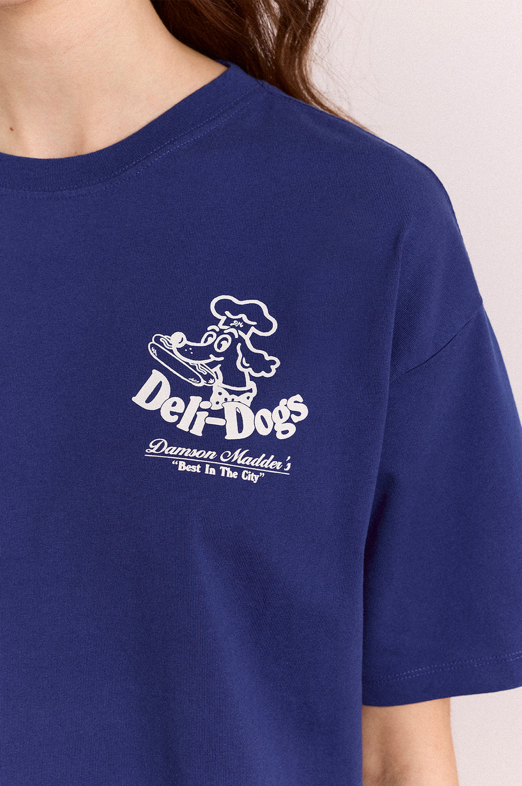 Deli Dog SS Tee Blue