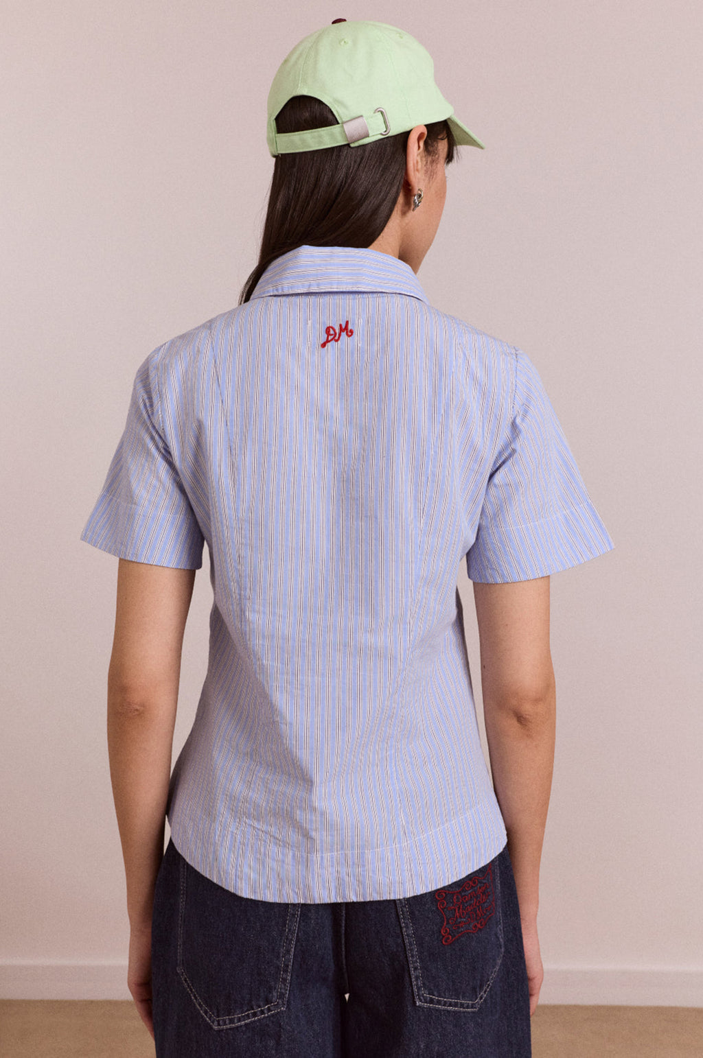 Ebba Shirt Mini Business Stripe