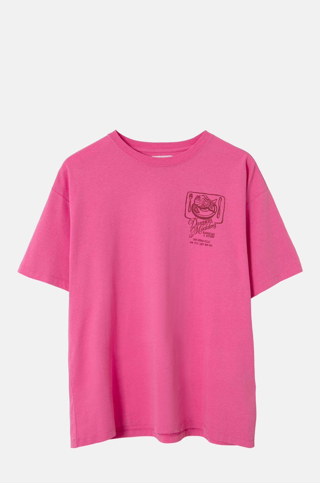 Damson Madder Gill of Dreams Graphic Tee Pink.