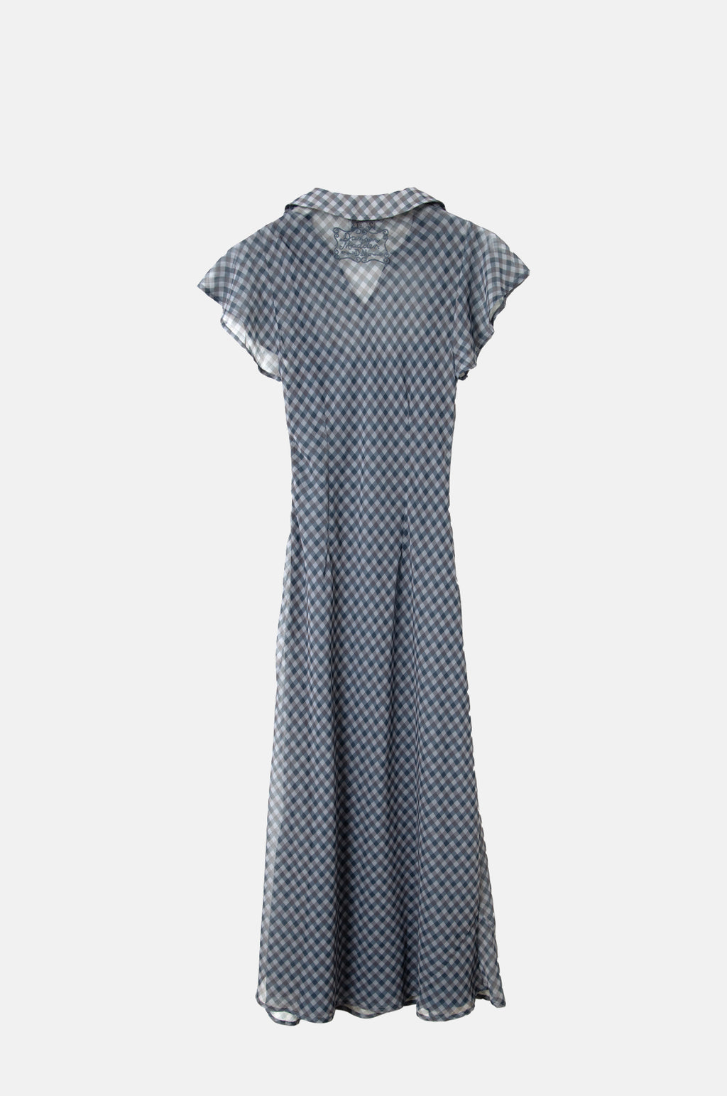 Hudson Midi Dress Sheer Willow Gingham