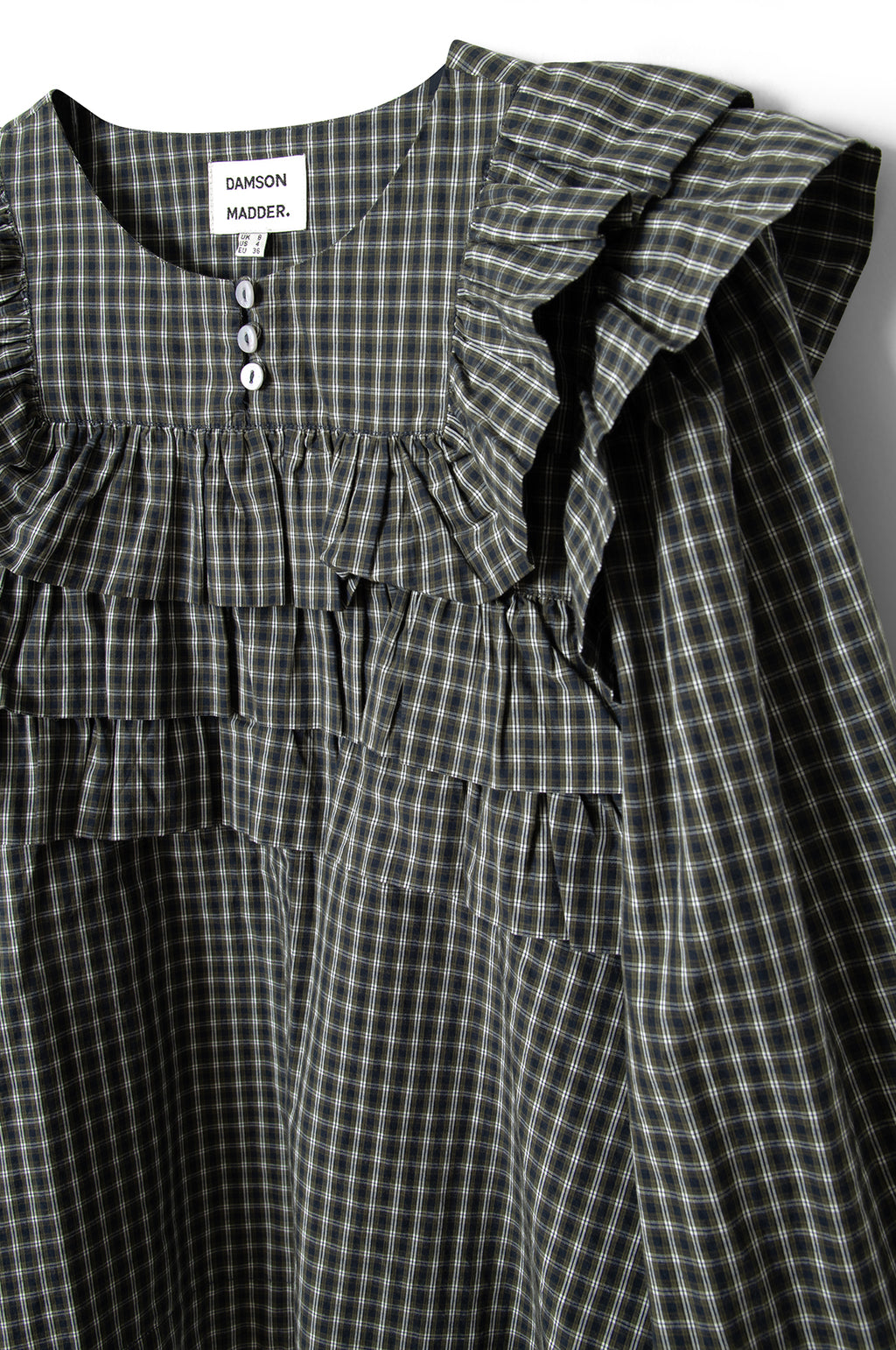 Shay Blouse Mini Check