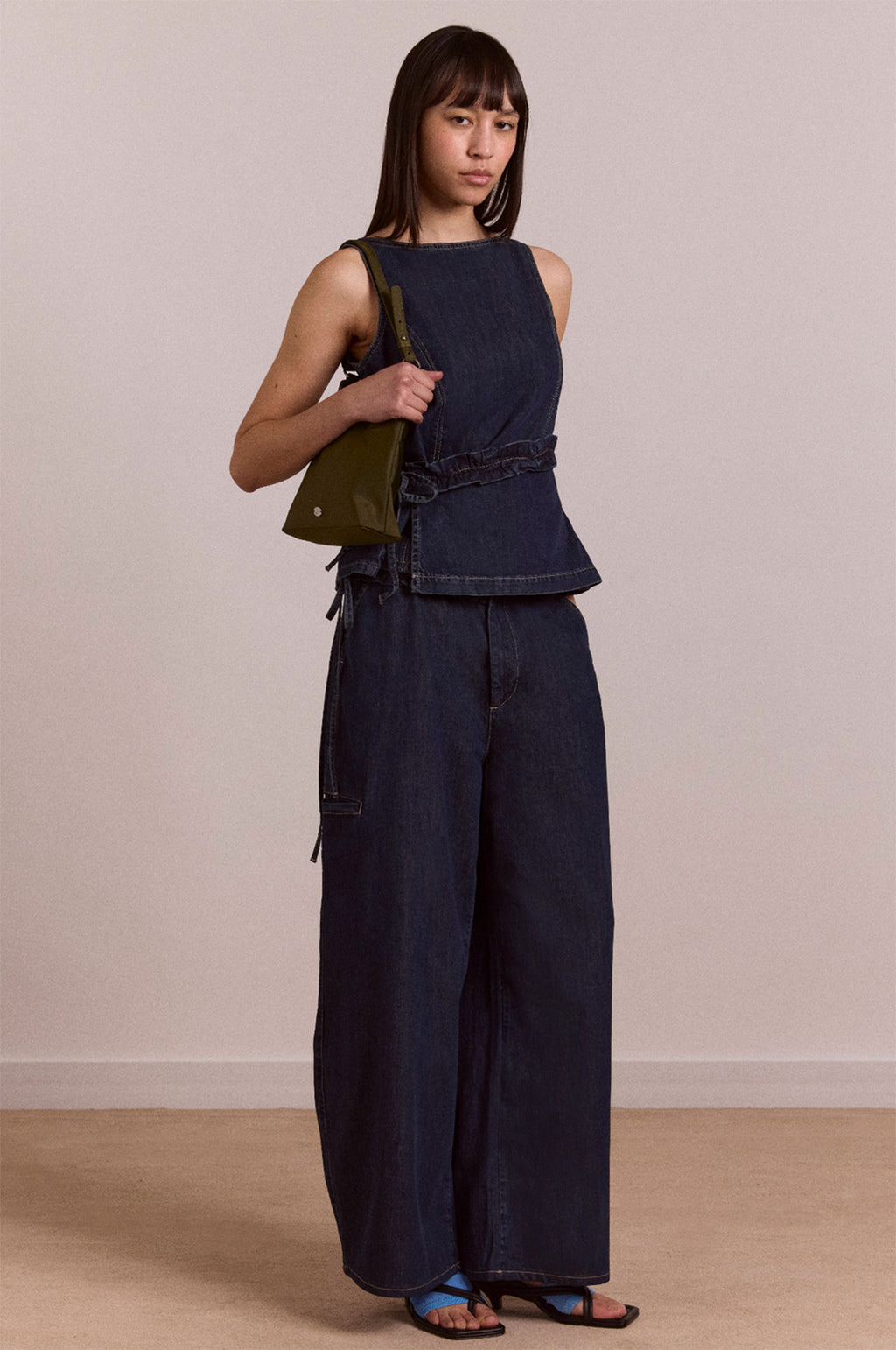 Straight Leg Augusta Jean Dark Indigo