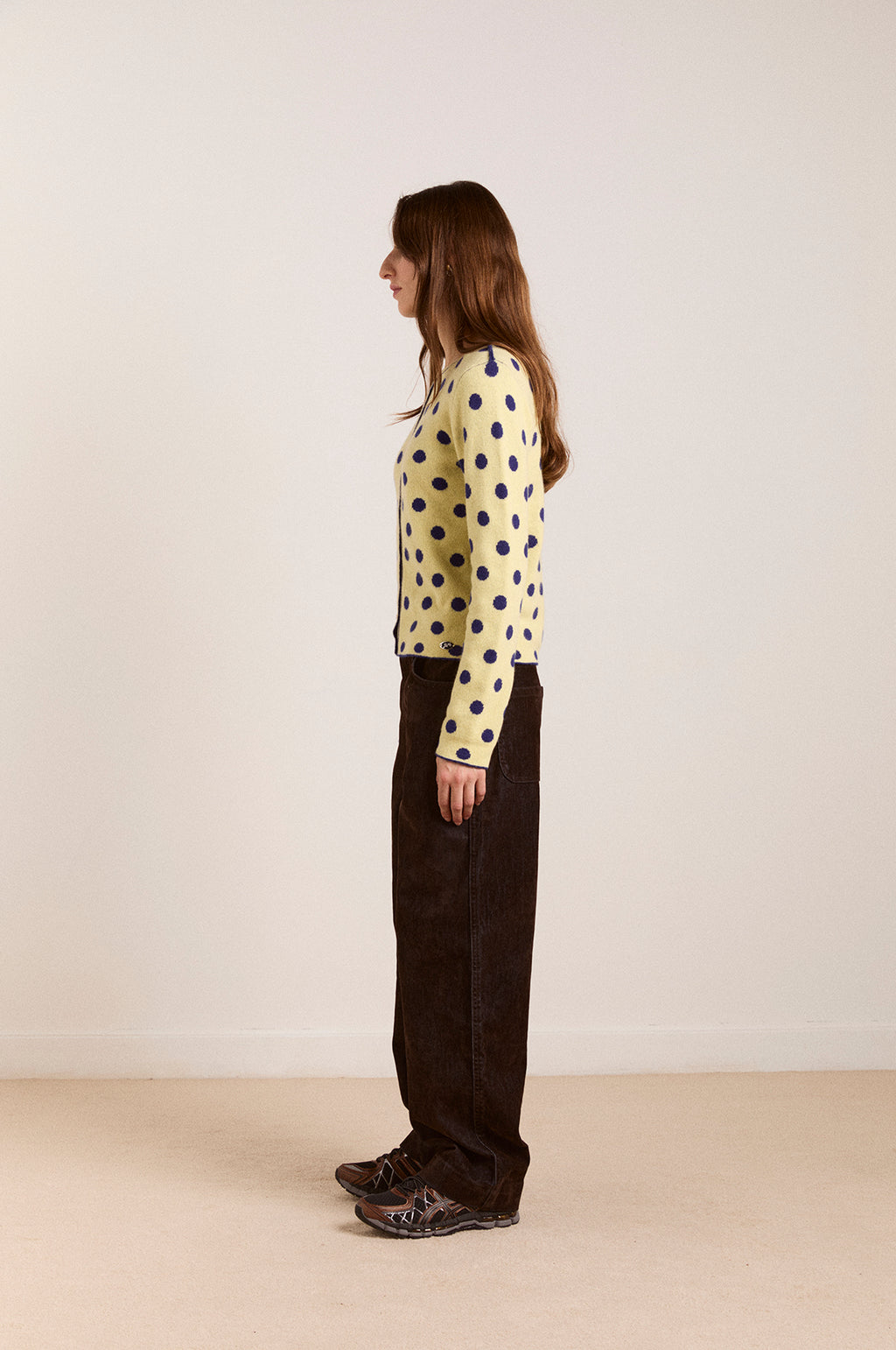 Tabitha Reversible Cardigan Navy/Butter