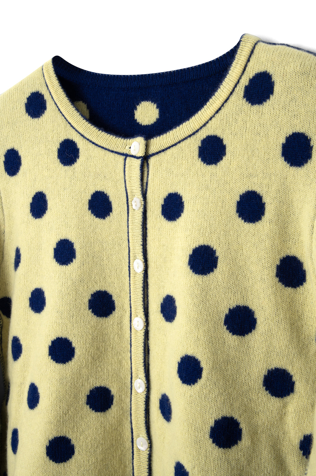 Tabitha Reversible Cardigan Navy/Butter