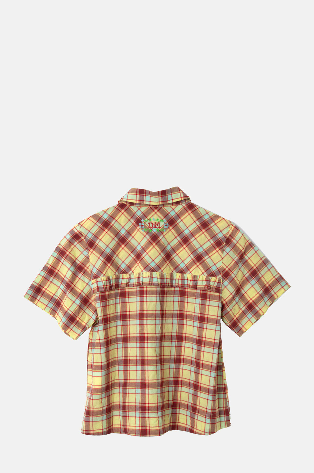Tomboy Shirt Celery Check