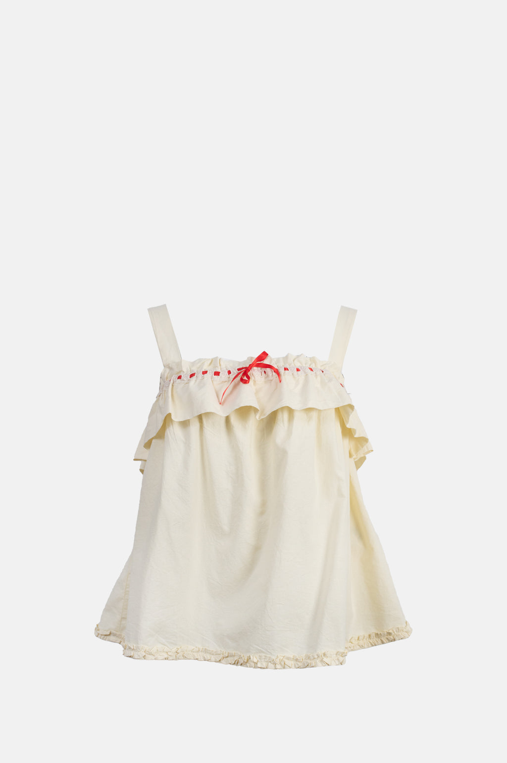 Damson Madder Tula Wide Strap Smock Cami Butter Red.