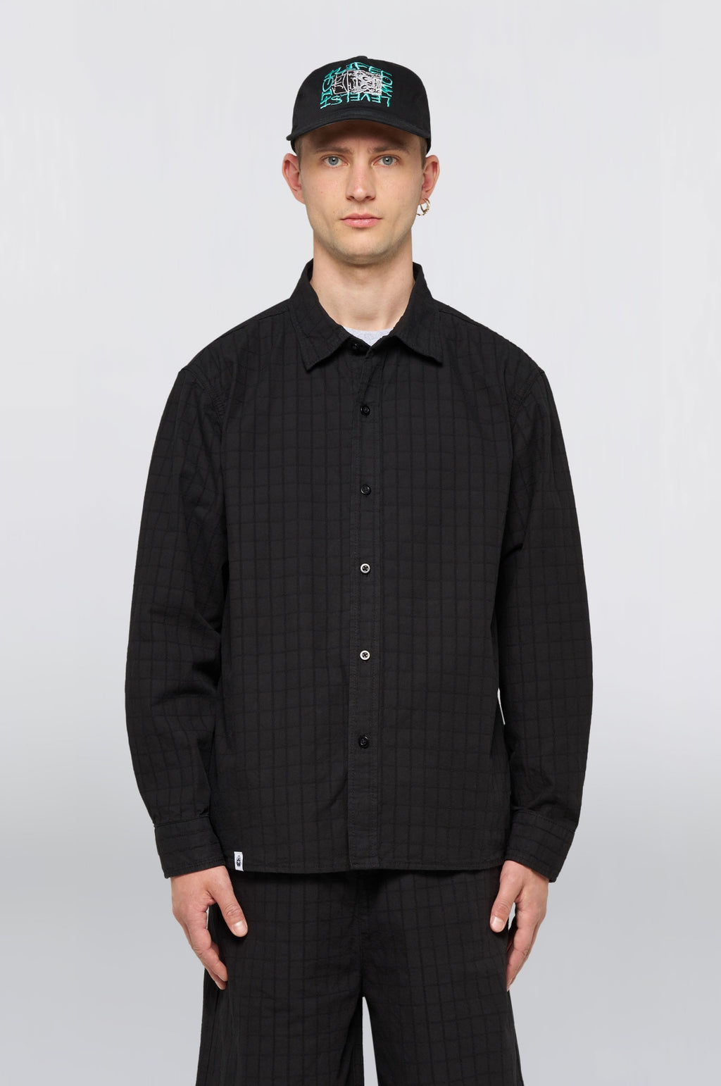Sebastian Shirt LS Black