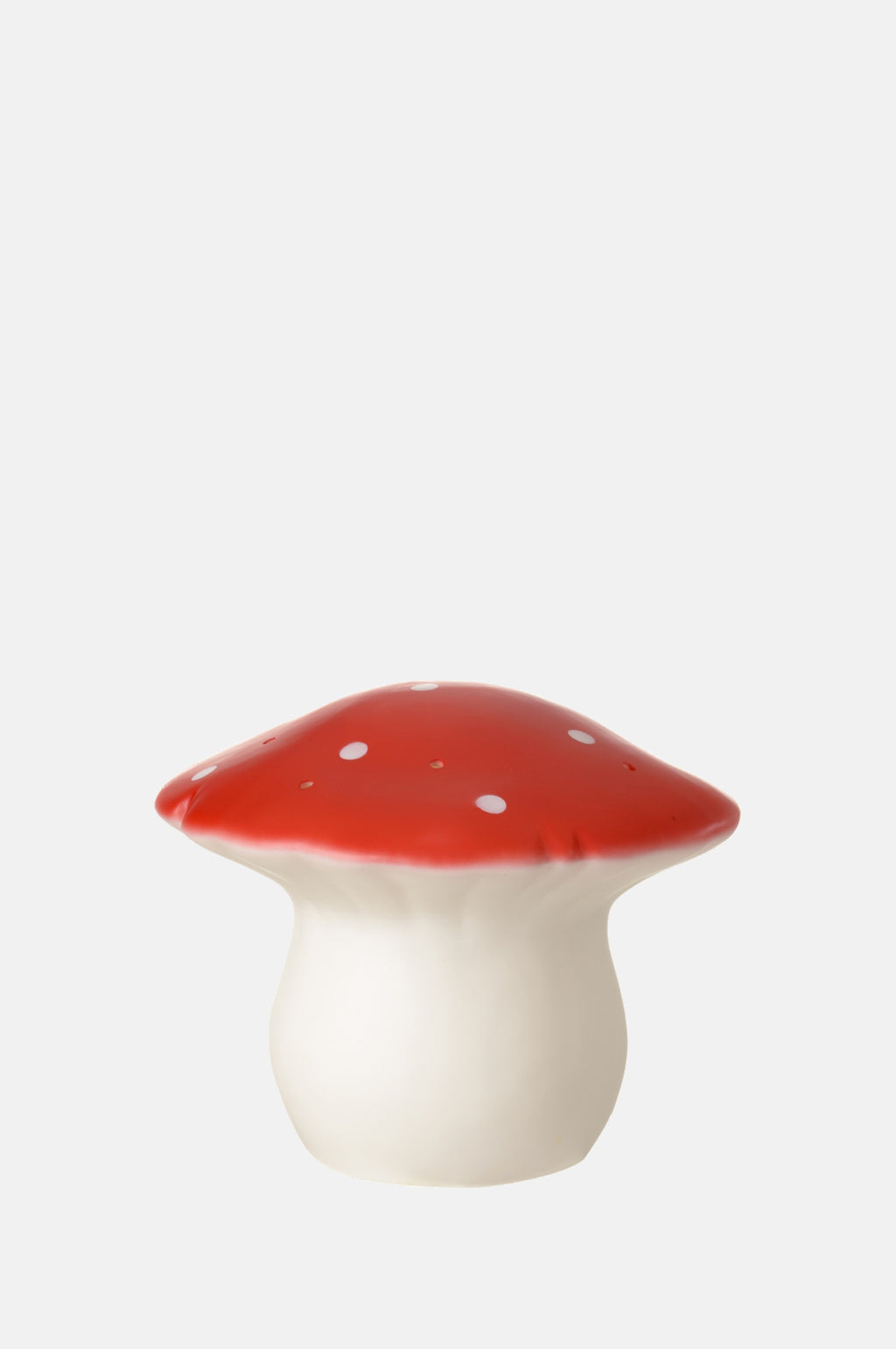 Medium Mushroom Lamp Red