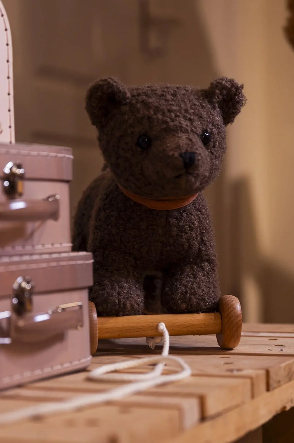 Pull-Along Raoul Bear