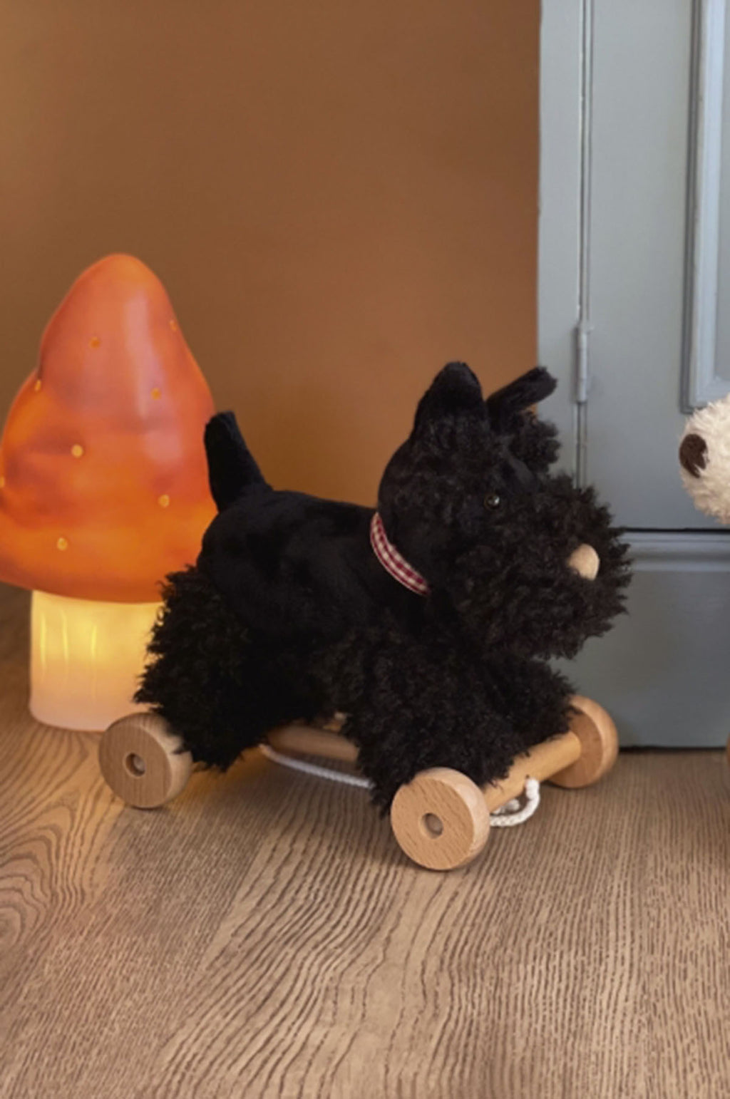 Small Mushroom Lamp Red