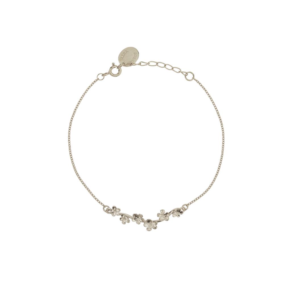 A.M. Forget Me Not Bracelet Silver