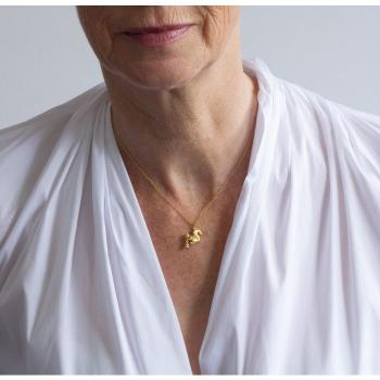 A.M. Squirrel & Acorn Necklace