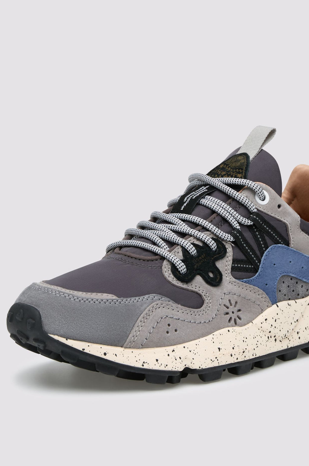 Yamano 3 Suede/Nylon Dark Grey-Grey-Navy