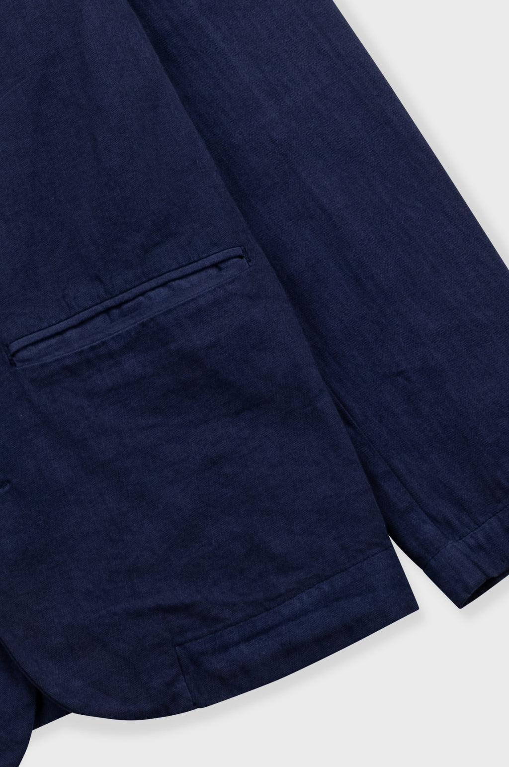 Assembly Blazer Navy Herringbone