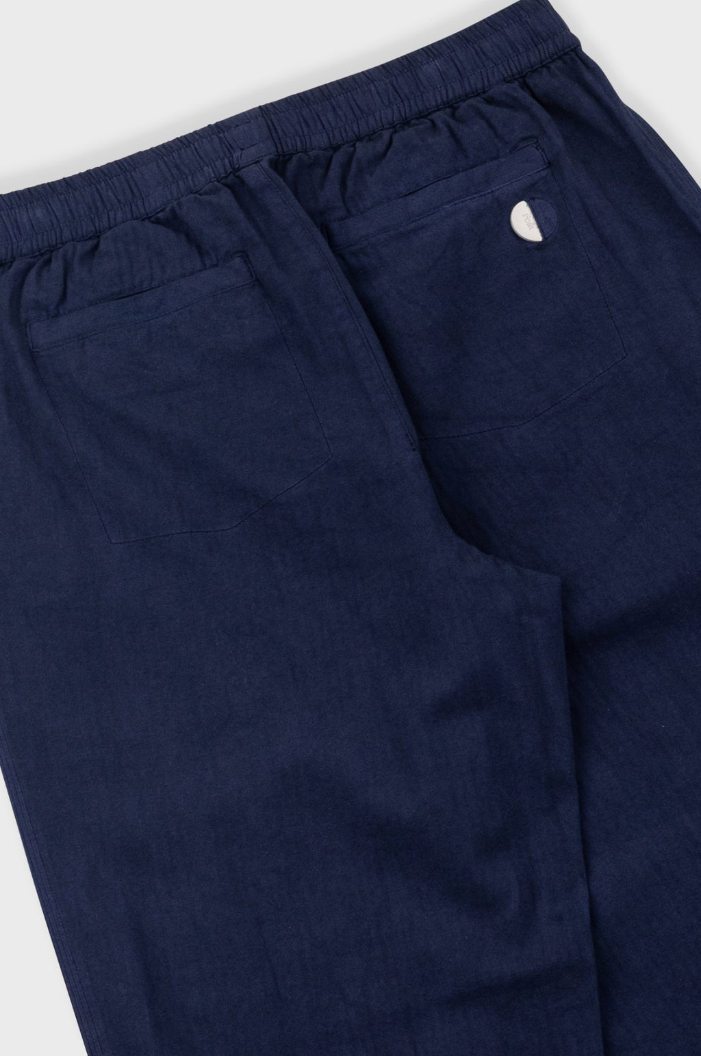 Drawcord Assembly Pant Navy Herringbone