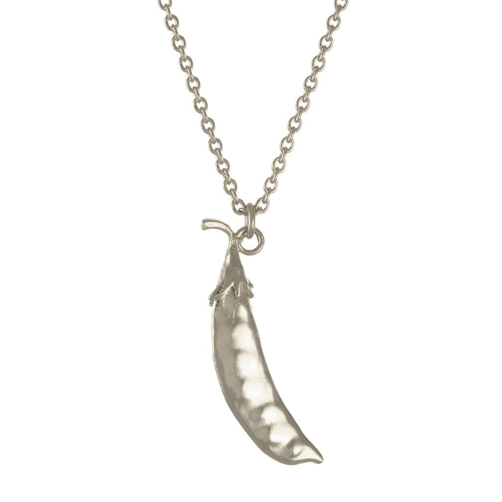 A.M. Peapod Necklace Silver